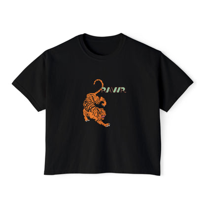 RAWR ~ Boxy Crop Tee