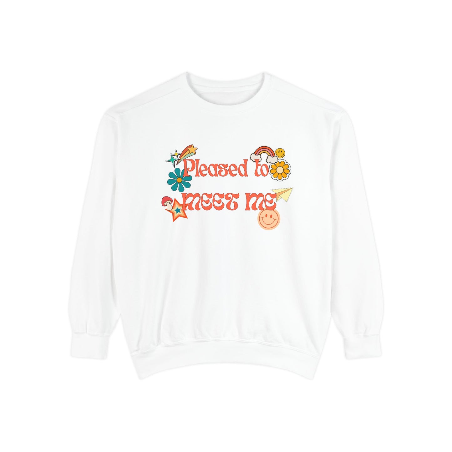 Pleased to Meet Me [Stickers] ~ Sweatshirt