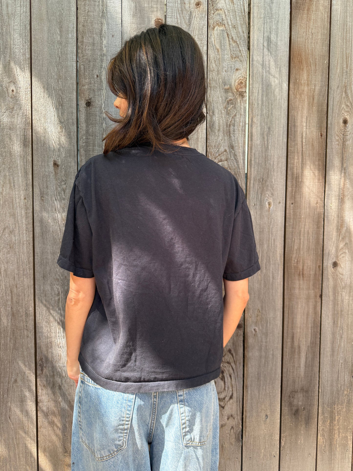 Pleased to Meet Me [Petals] ~ Boxy Crop Tee