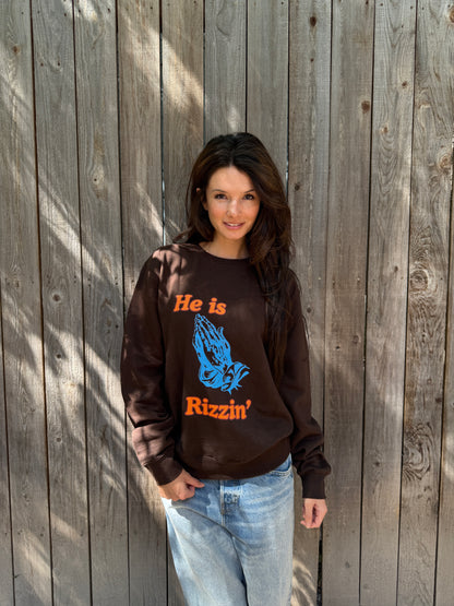 He Is Rizzin' ~ Sweatshirt