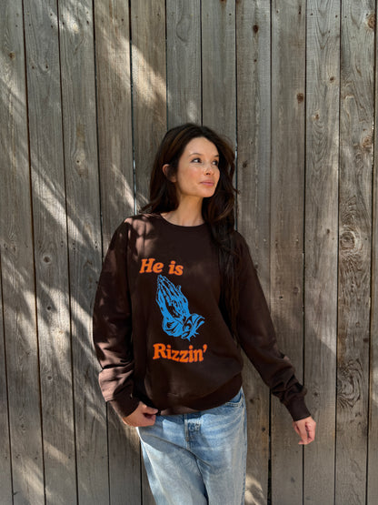 He Is Rizzin' ~ Sweatshirt