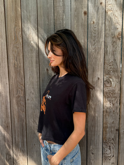 RAWR ~ Boxy Crop Tee