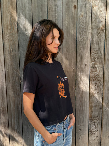 RAWR ~ Boxy Crop Tee